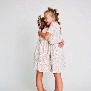 Remie Girl floral day dress with pockets